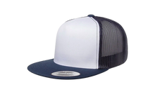 Cargar imagen en el visor de la galería, Blank Yupoong 6006 5-Panel Classic Trucker Cap
