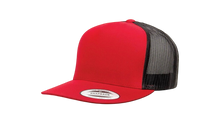Cargar imagen en el visor de la galería, Blank Yupoong 6006 5-Panel Classic Trucker Cap
