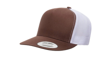 Cargar imagen en el visor de la galería, Blank Yupoong 6006 5-Panel Classic Trucker Cap
