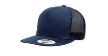 Cargar imagen en el visor de la galería, Blank Yupoong 6006 5-Panel Classic Trucker Cap
