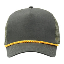 Load image into Gallery viewer, Cobra Caps C256M 5 panel Cotton Twill Front, Mesh Back, Rope cap
