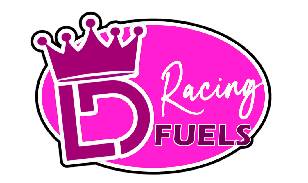 Pink LD Racing Fuel Sticker